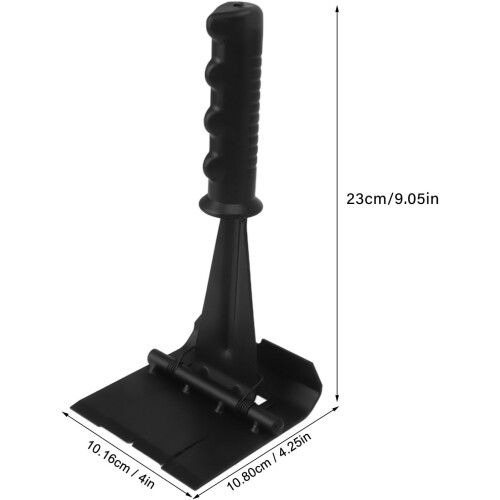 Stainless Steel Trim Puller Tool with Ergonomic Handle for Home Repair and Remodeling Projects, Durable and Comfortable 1