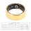 Gold 9 Smart-Ring Gesundheits-Tracker 20 mAh IP67 2