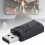 T18 2-in-1 Bluetooth 5.0 Sender/Empfänger Adapter, Schwarz 5