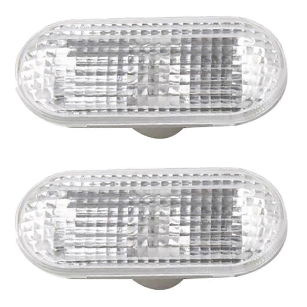 1Pair Car Side Marker Turn Signal 4M5a-13K309-Aa For Focus 2 2005-2008 White/Light 6935159119478