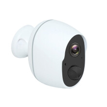 3MP Wireless WIFI Surveillance Camera with 9000mAh Solar Battery for Outdoor Smart Home Security, 128GB Storage