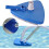 Pool Vacuum Cleaner Head, Triangular Design, Premium PP Material for In-Ground Pools, Compatible with Standard Hoses 2