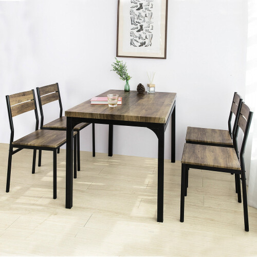 SoBuy 4-pack hopfällbara köksstolar 1