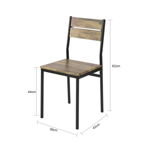 SoBuy 4-pack hopfällbara köksstolar 2