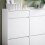 Dulap pantofi SoBuy alb 98x19x95cm 6
