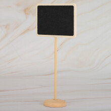 10 Stück Mini-Tafel-Schilder | Kreidetafeln für Tischschilder & Dekoration