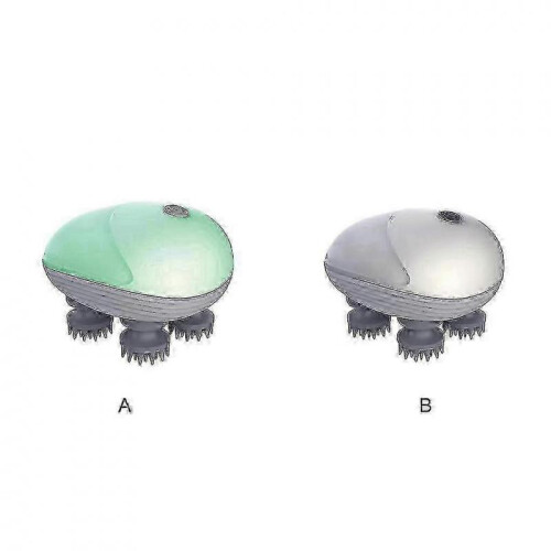 (Green) Massager Devices Women Men Scrub Device Electronic Scalp 2