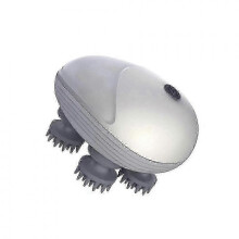(Silver) Massager Devices Women Men Scrub Device Electronic Scalp