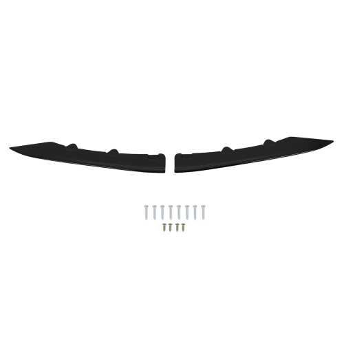 1 Pair Rear Bumper Side Corner Splitter Apron