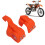 2Pcs Motorcycle Front Fork Shoe Cover Lower Fork 11