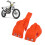 2Pcs Motorcycle Front Fork Shoe Cover Lower Fork 12