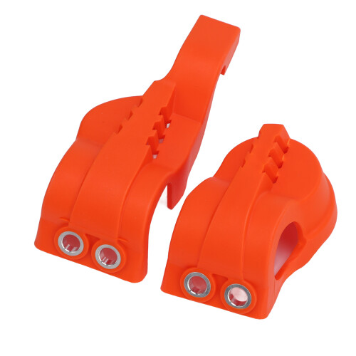 2Pcs Motorcycle Front Fork Shoe Cover Lower Fork 2