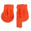 2Pcs Motorcycle Front Fork Shoe Cover Lower Fork 5