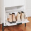 SoBuy Meuble à Chaussures Blanc FSB95-W 7
