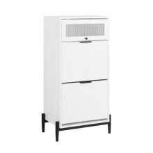 SoBuy Meuble à Chaussures Blanc FSB95-W