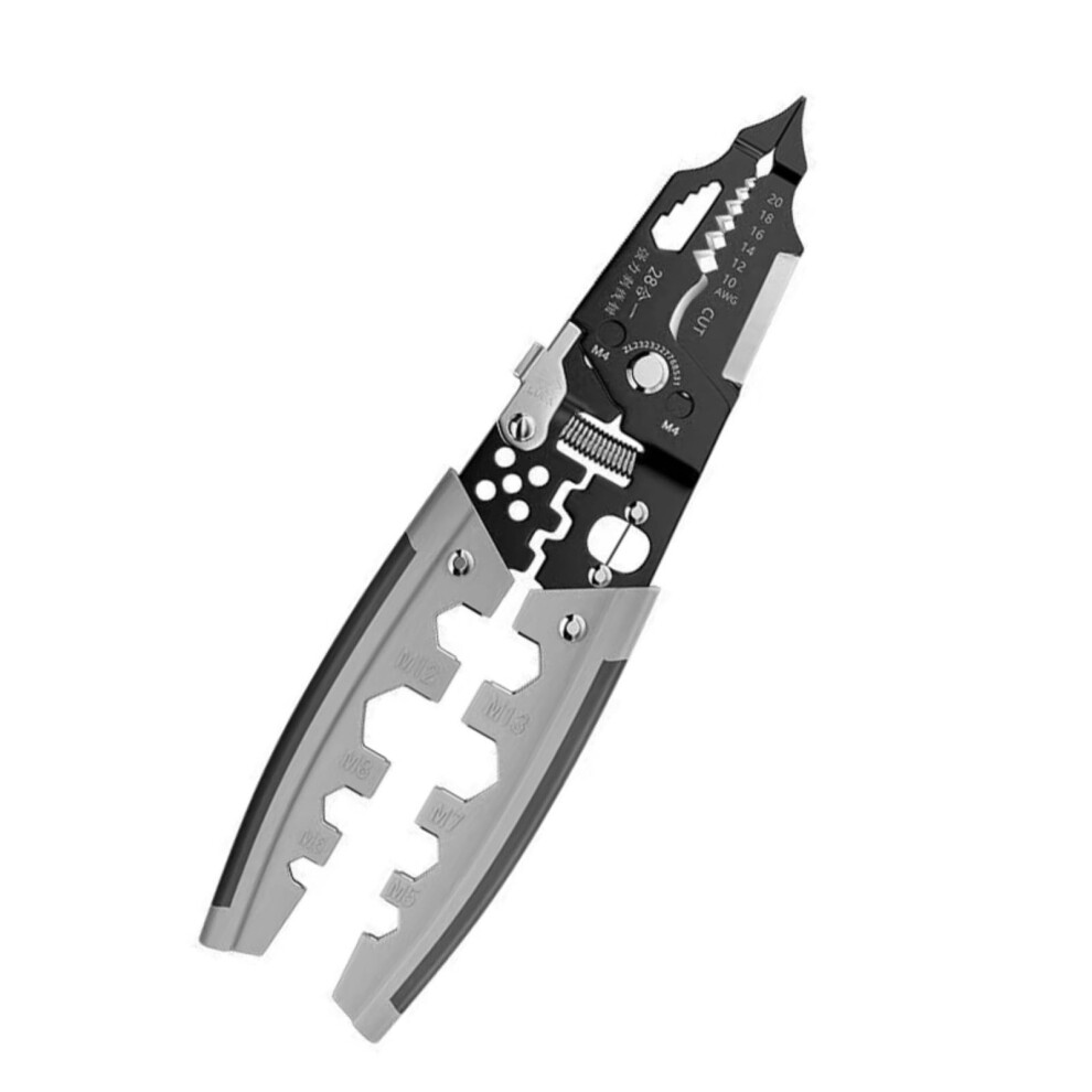 28 In 1 Multifunction Wire Stripper Crimping Tool For Electronics Cables With Precision Cutter And Ergonomic Handle 9084446765700