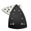 17 Holes Backing Plate Backing Grinding Polishing Pad Disc Sanding Pad 2