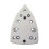 17 Holes Backing Plate Backing Grinding Polishing Pad Disc Sanding Pad 5