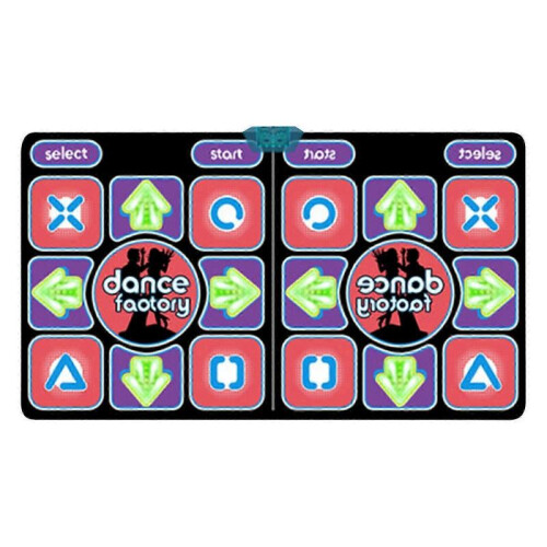 Luminous Dancing Mat Computer TV-use Running Game Somatosensory Double Wireless 1