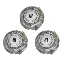 3PCS Replacement Shavers-Blade Replacement for Philips No-relco R-azor HQ8 Dual-Precisions