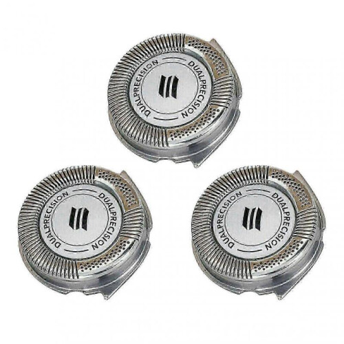 3PCS Replacement Shavers-Blade Replacement for Philips No-relco R-azor HQ8 Dual-Precisions