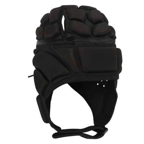 EVA Foam Rugby Helmet, Breathable Padded Head Protector, M