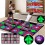 Luminous Dancing Mat Computer TV-use Running Game Somatosensory Double Wireless 1