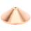 1Pc Single Layer Laser Nozzle Brass for CO2 Fiber 2