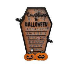 Countdown Halloween Coffin Calendar Halloween House Shaped Countdown Calendar Cutting 3 Dimensional
