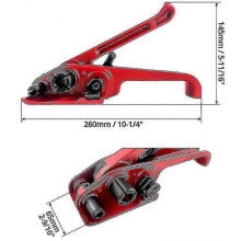 Handy Strapping, Manual Strapping Tape Tensioner Wrapping Pliers, Poly Strapping Tensioner And Cutter Manual Banding Tools Windlass for 13-19mm Pet/pp