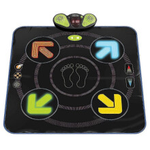 Electronic Dance Mat for Kids 8-12 Wireless Dance Mat with Bluetooth/aux And Built In Music, 5 Challenge Levels, 4 Modes Dance Mat
