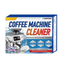 Coffee Machine Cleaning and Descaling Tablets 24 Pack for Espresso Machines, Removes Limescale, Enhances Flavor, Compatible with All Models