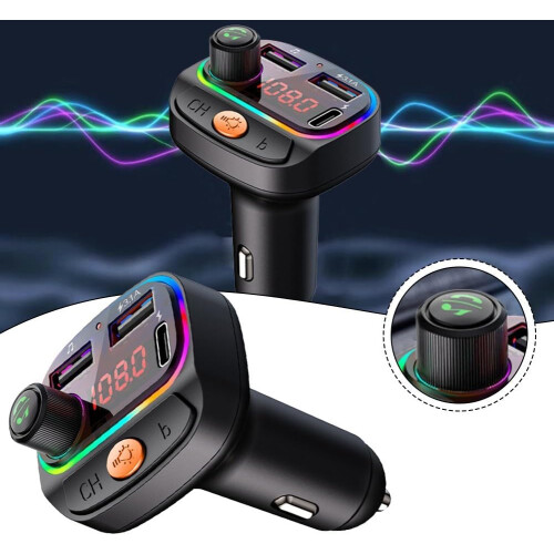 Vehicle Charger Adapter for MP3 Playback 12V 24V 3.1A with Memory Function and Universal Compatibility 1