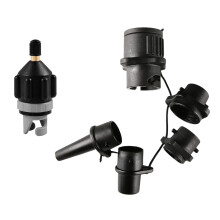 Inflatable Boats Pumps Adapter Converter Conventional Air-Black