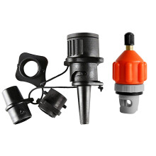 Inflatable Boats Air Pumps Converter Air Valves Adaptor-Orange