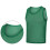 12Pcs Practice Athletic Pinnies Team-Grass green Children model 1