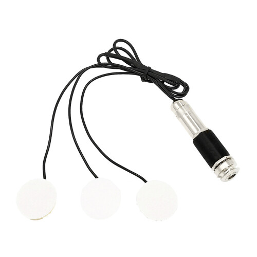 Guitar Pickup Piezo Stable Contact Self Adhesive Microphone
