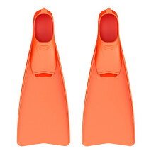 Professional Flexible Diving Fin Comfortable-Orange XS code
