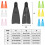 Flexible Fin Snorkeling Swimming Diving Floatings-Green M code 2