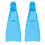 Flexible Swimming Training Fin Swim Flippers Travel-Blue M code 1