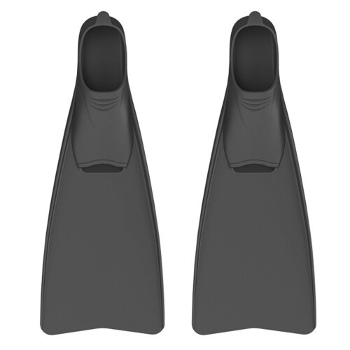 Swimming Fin Comfortable Flexible Scubas Diving-Black size L