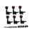 6Pcs Skull Button Keys Machine Head Tuners 6R Machine Head Knobs 1