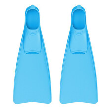 Flexible Diving Fin Snorkeling Swimming Flippers-Blue ML code