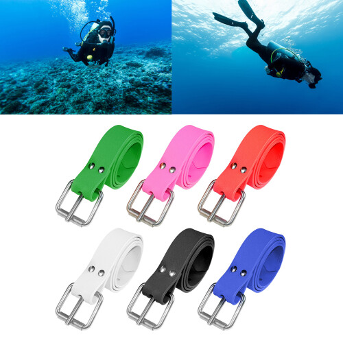 Adjustable Dive Weight Belt Sucba Diving Cuttable-White 2