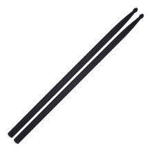 1 Pair 5A Carbon Fiber Drumsticks for Beginners Musical-Black