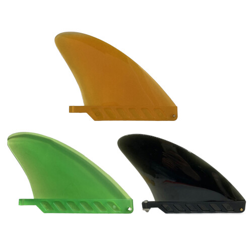 Surfboard Fin Replacement Soft Flexible  Center-orange color 1