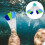 Professional Silicone Swimming Fins Travel-Mixed color 1S code 5