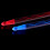 Bright LED Light Up Drumsticks 5A Acrylic Drumstick 13-Silver 6