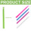 Nylon 5A Drumsticks Luminous Light Up Drum Sticks-Green 3
