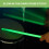 Nylon 5A Drumsticks Luminous Light Up Drum Sticks-Green 5